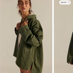 Free People Madison City Denim Jacket